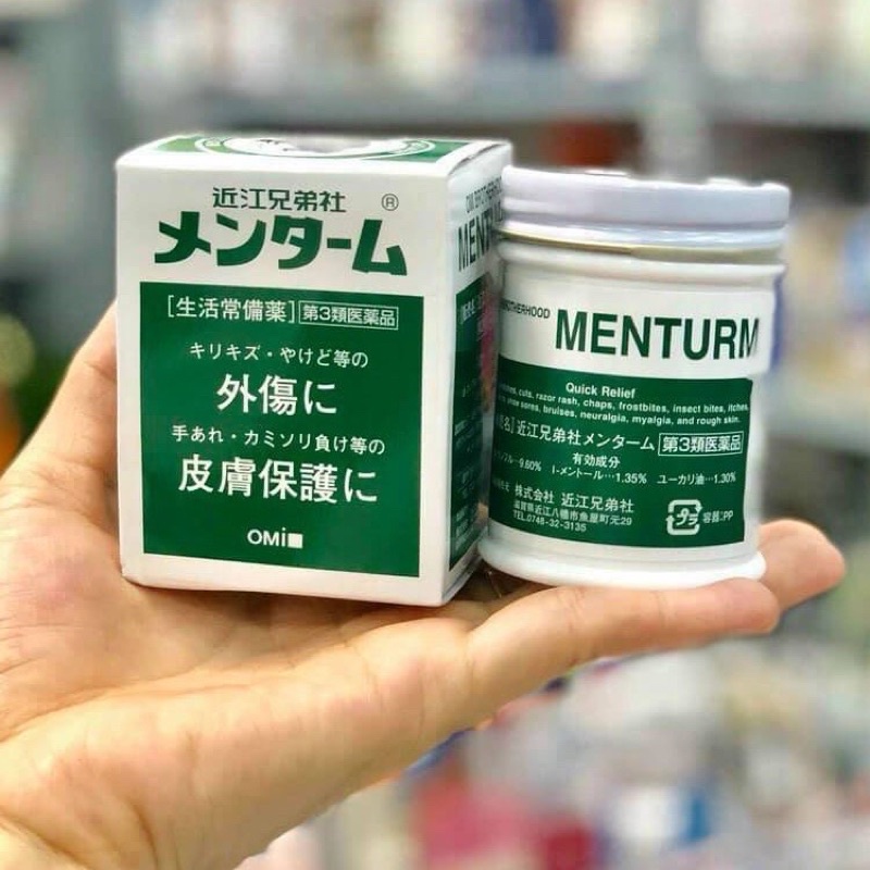 Có Bill-DẦU CÙ LÀ MENTHOLATUM ( LỌ 85GR) - HÀNG NỘI ĐỊA NHẬT