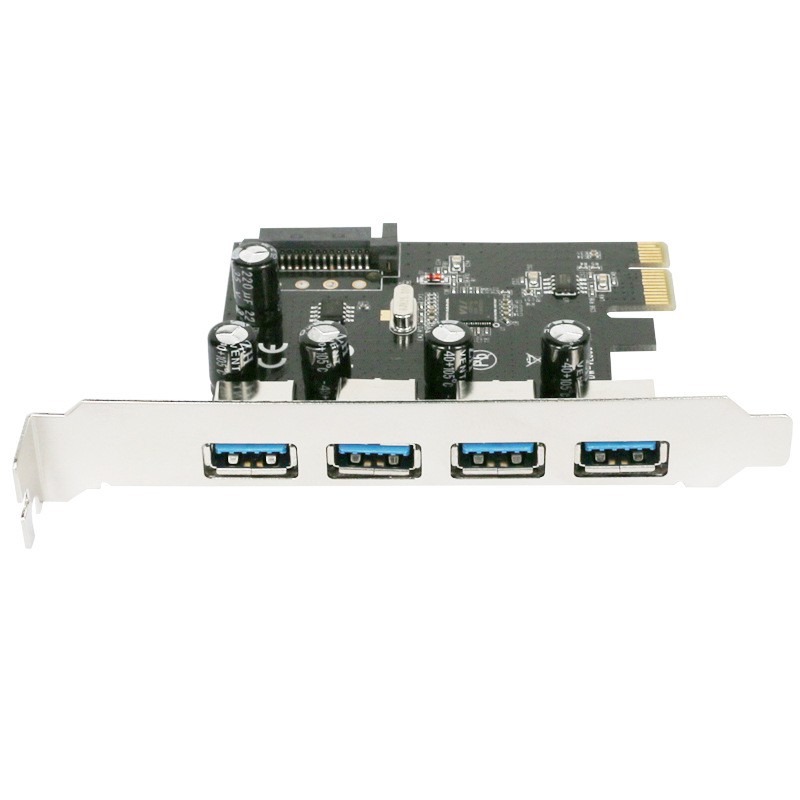 Card Chuyển Đổi Pci Express Ra 4 Cổng Usb 3.0 - Card usb 3.0 mở rộng 4 cổng usb