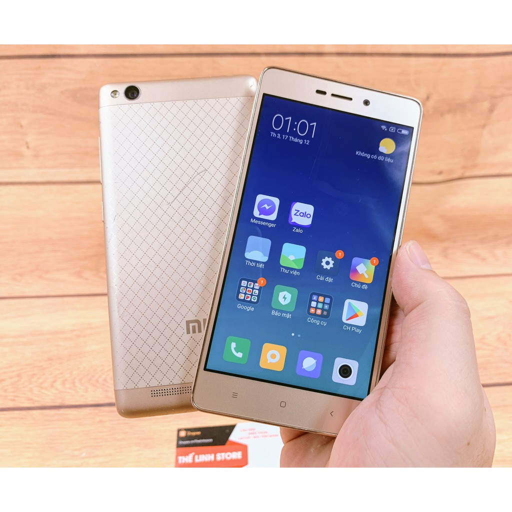 [Mã 1511ELSALE hoàn 7% đơn 300K] Điện thoại Xiaomi Redmi 3 16G có tiếng Việt - Snapdragon 615 Màn 5 inch | BigBuy360 - bigbuy360.vn
