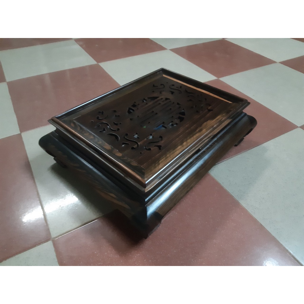 KHAY TRÀ GỖ MUN 48x38cm