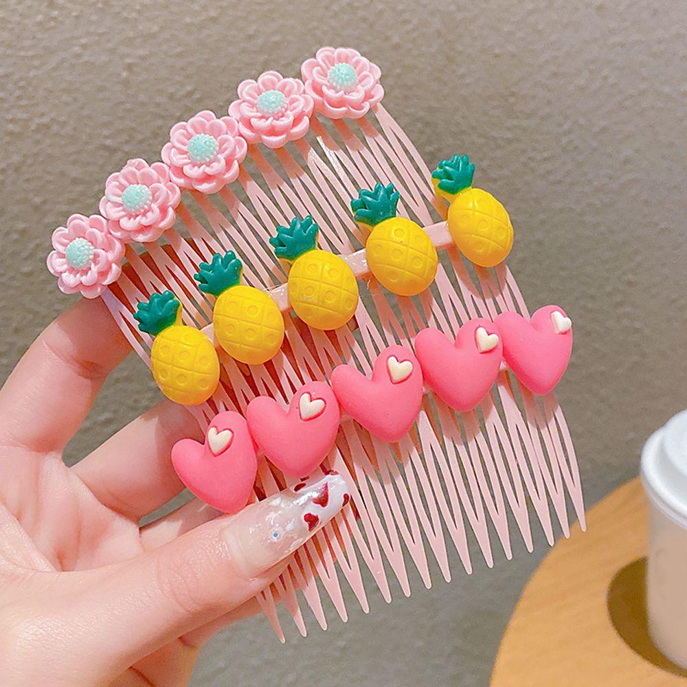 Kẹp Tóc VANES1 Hình Trái Dâu Ngọt Ngào Đáng Yêu Cho Bé