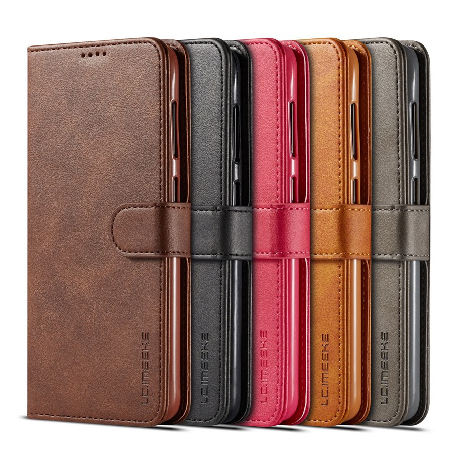Calf leather phone case for Samsung A20E/A70E
