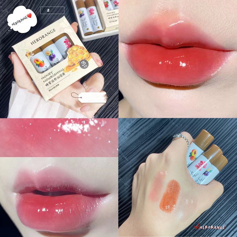 Son Dưỡng Môi Herorange Honey Nourising Lipbalm - TC572