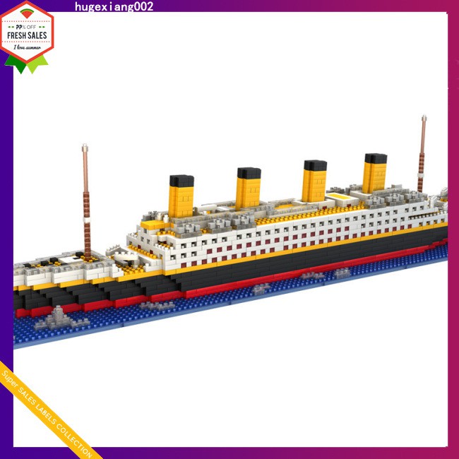 Bộ Đồ Chơi Lắp Ráp Tàu Titanic 1860 Mảnh Cho Bé