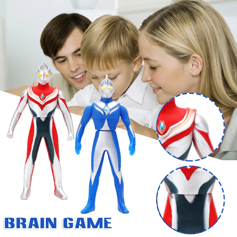 Ultraman Model 13Cm Bộ Sưu Tập Búp Bê Vinyl Mô Hình Đồ Chơi Cho Ngày Lễ Trẻ Em Ultraman Mẫu Vinyl Bộ