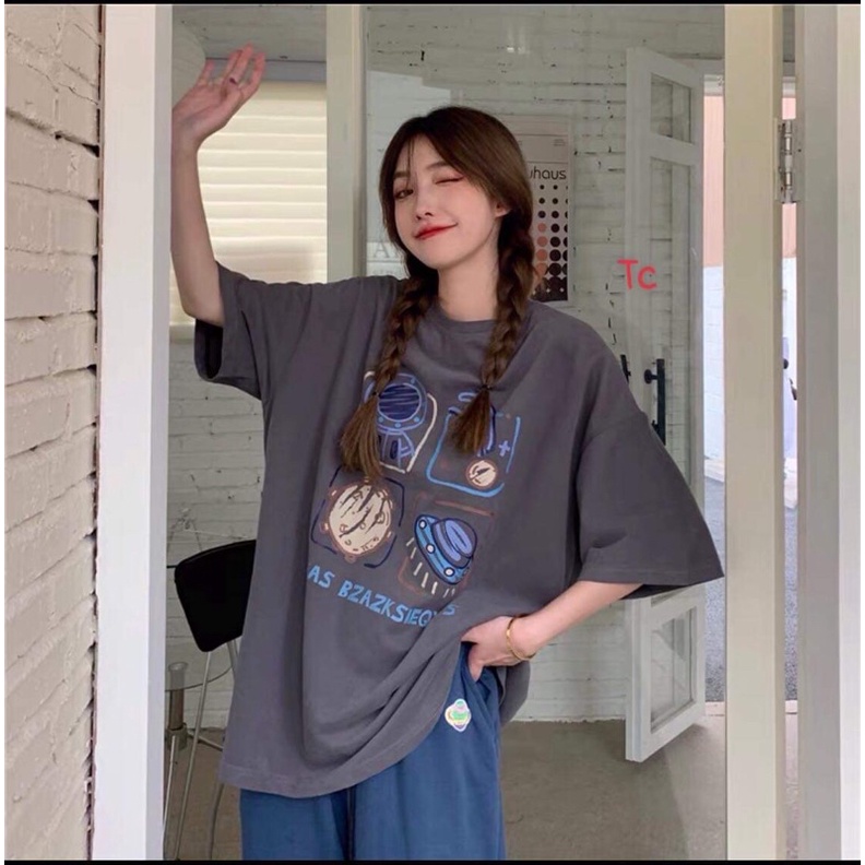 Áo thun tay lỡ hành tinh TC6