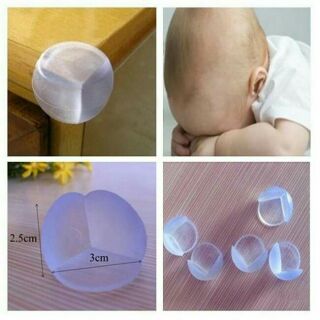 Set 4 miếng bọc góc bàn silicon, bịt góc bàn