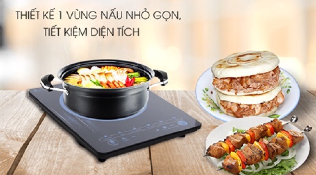 [Mã ELMSBC giảm 8% đơn 300k] [Chính Hãng] Bếp Điện Từ Midea MI-T2117DC