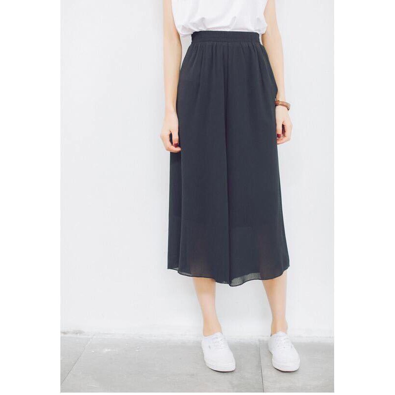 Quần Culottes Voan Giả Váy [TIAMOCHAN]