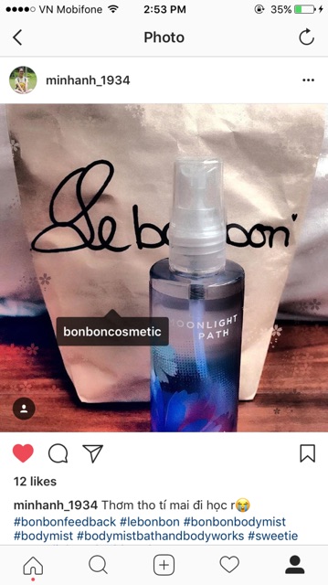 Xịt thơm toàn thân BODY MIST Bathnbodyworks | BigBuy360 - bigbuy360.vn