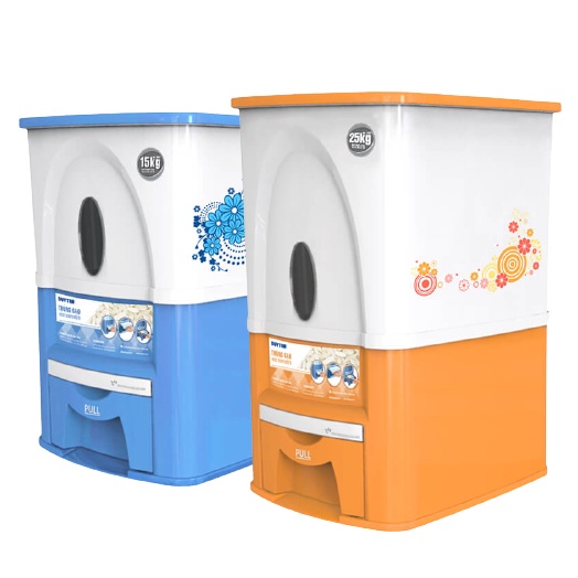 Thùng Đựng Gạo Thông Minh, Hộp Đựng Gạo Nhựa PP Cao Cấp Duy Tân 15 kg