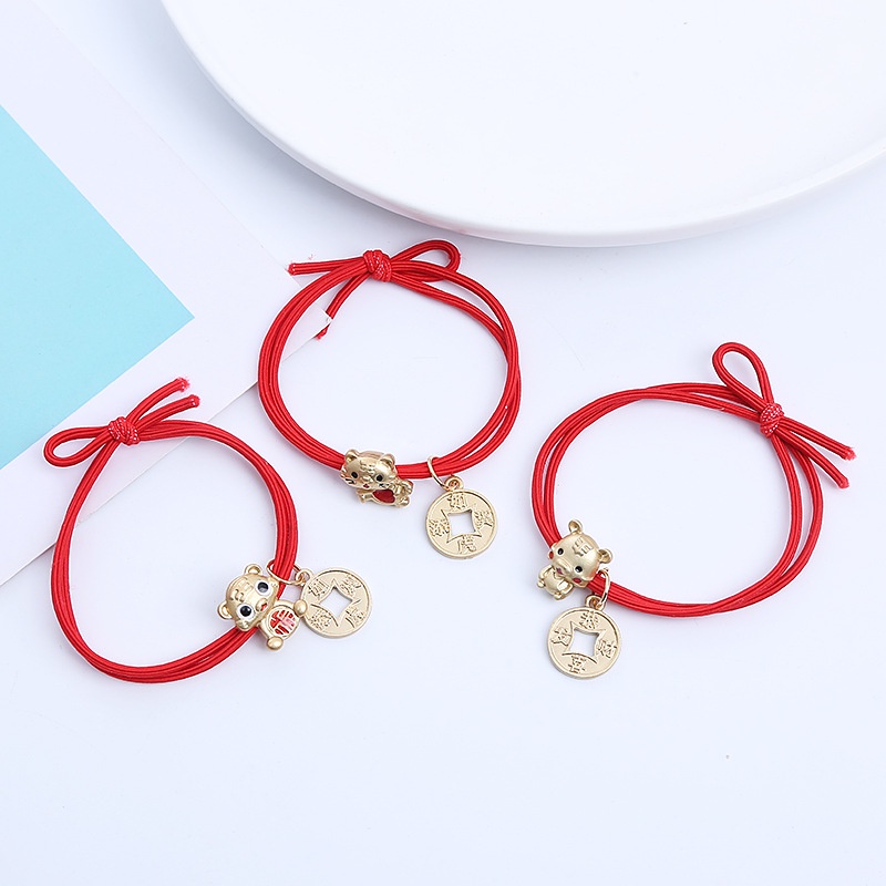 Dây Buộc Tóc Cao Su Co Giãn Đính Nơ Cỡ Nhỏ Thời Trang 2022