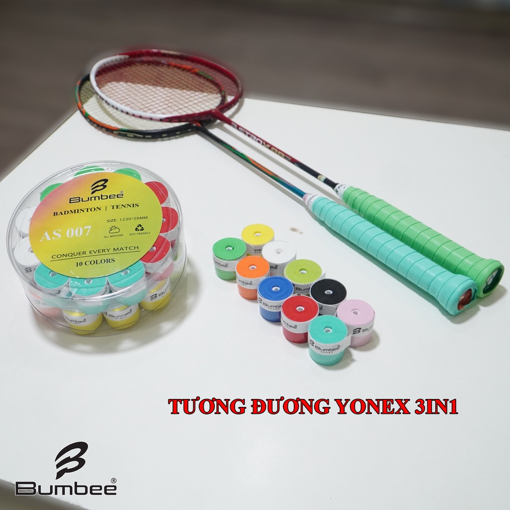 Quấn vợt cầu lông Bumbee AS007 dành cho người ra nhiều mồ hôi tay