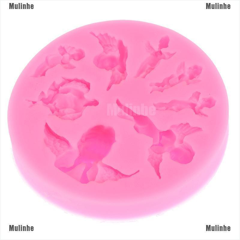Khuôn Silicone Làm Bánh Hình Thiên Thần Đáng Yêu