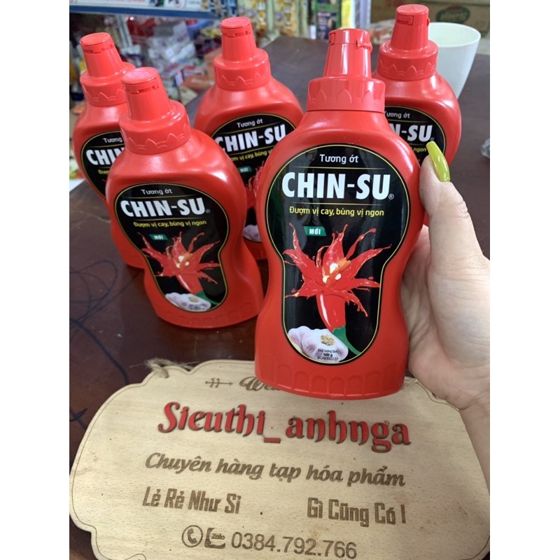 Tương Ớt Chin-Su Chai 500G