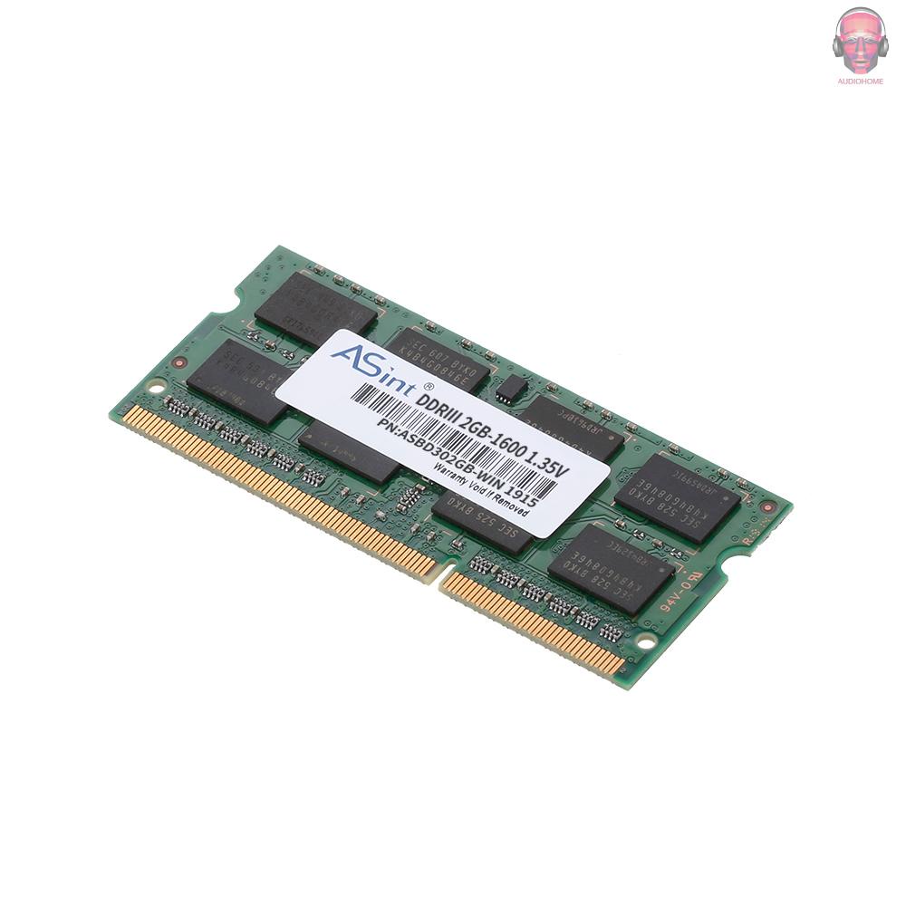 Thẻ Nhớ Ram 204pin Cho Laptop Audi Asint So-Ddr3-1600 - 2gb Ddr3 1600mhz 1.35v | BigBuy360 - bigbuy360.vn