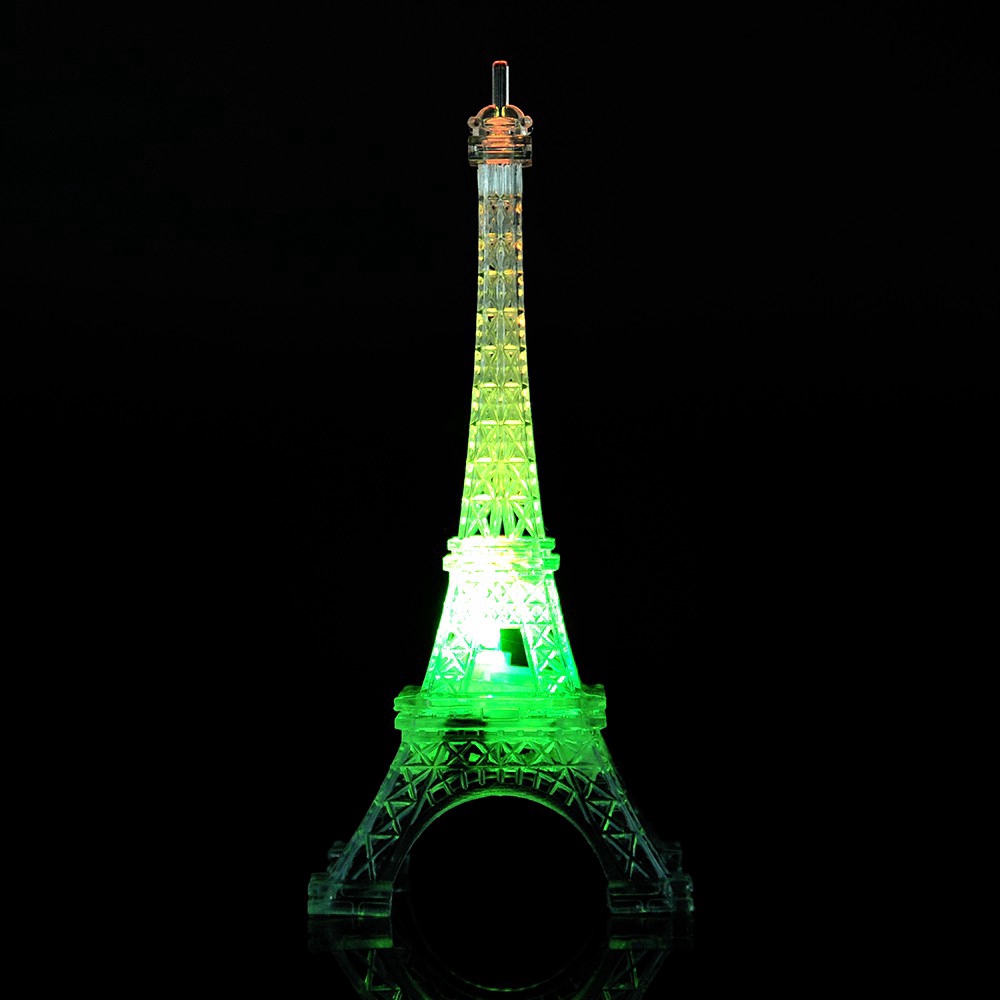 Mini Eiffel Tower Lighting Lamp Desk Bedroom Night Light Decoration Table LED Lamp