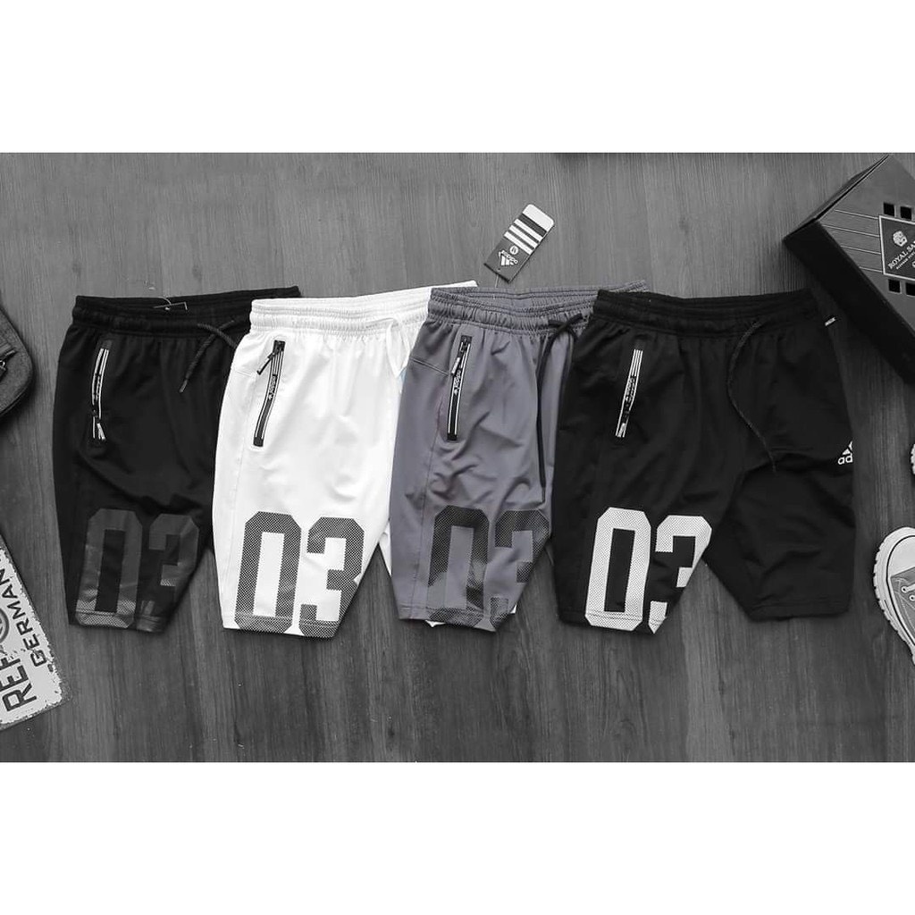 [bigsize < 130kg] QUẦN SHORT THUN NAM BIG SIZE - số 03