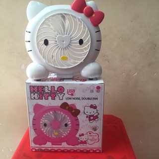Quạt mini hình Hello Kitty (Hai chế độ gió)