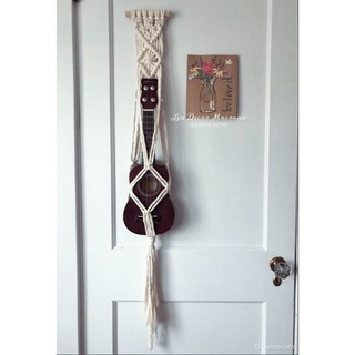 [Giá Ưu Đãi] Macrame treo đàn Ukulele trang trí