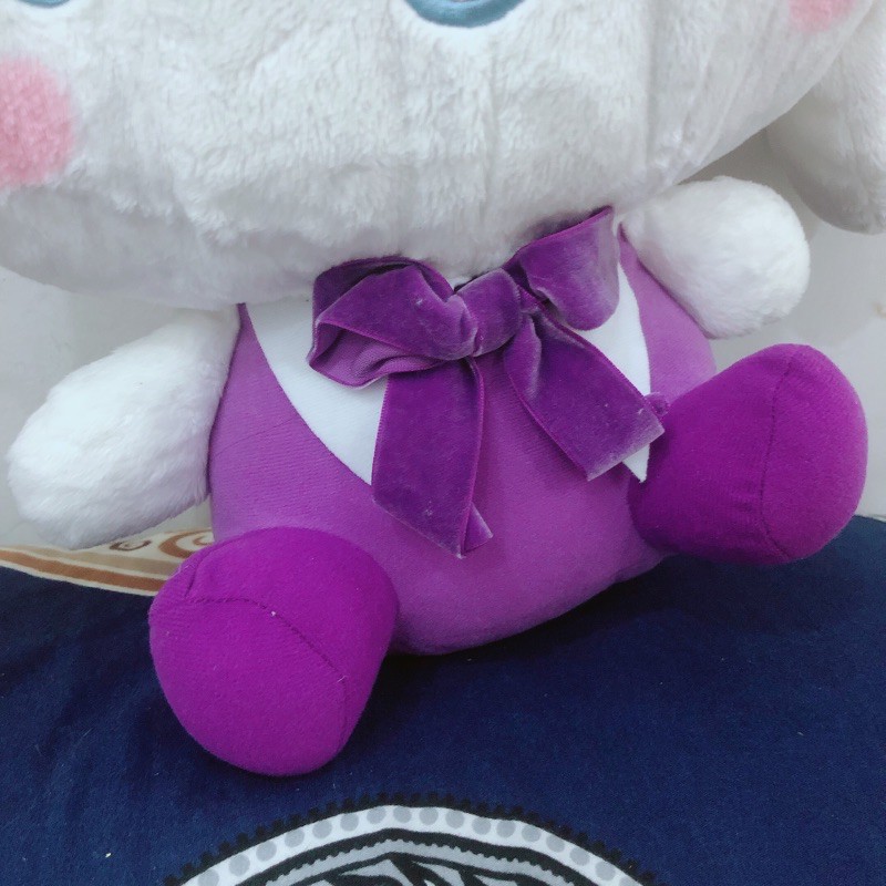 [ CÓ SẴN ] GẤU BÔNG CINNAMOROLL VELVET PURPLE VESTON