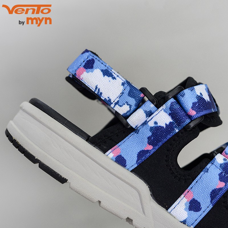 [Mã SKAMLTSM9 giảm 10% đơn 99K] [Freeship] Sandal Nam Nữ Vento F1 1001 - Xanh dương Camo - ba quai - Có thể gỡ quai sau