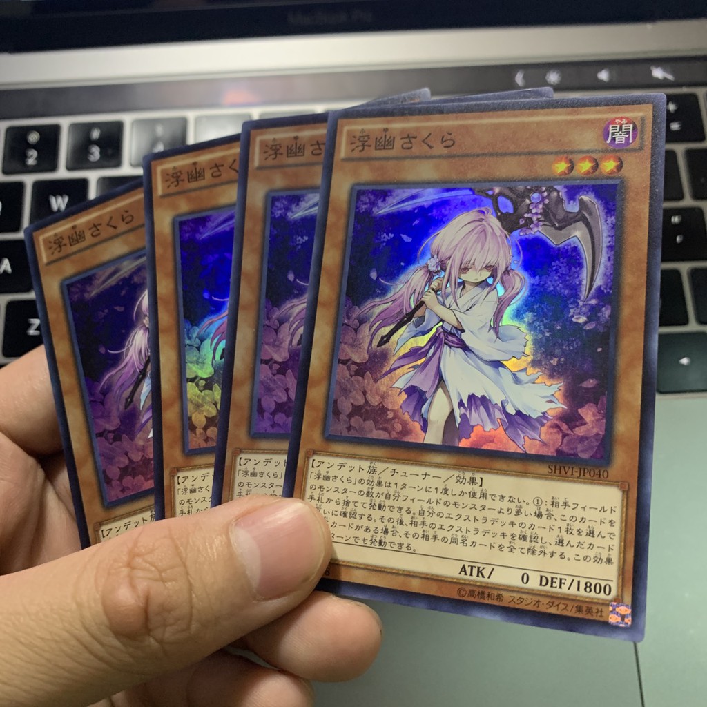 [EN-JP][Thẻ Bài Yugioh Chính Hãng] Ghost Reaper &amp; Winter Cherries - Art Gốc