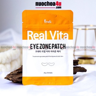 Mặt nạ mắt PRRETI - Real Vita Eye Zone Patch 25g 15 Cặp