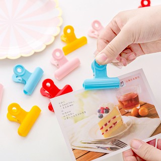(Butgiasi) Kẹp Giấy Nhựa Mix Color