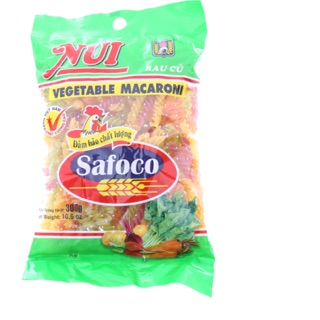 Nui Safoco rau củ 300g-Xoắn