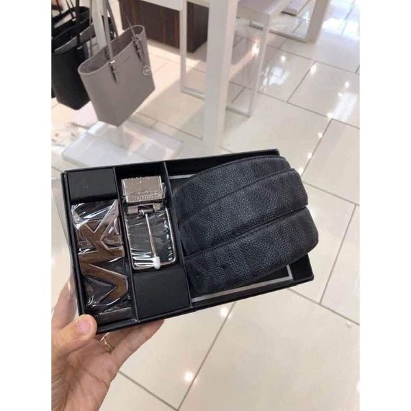 Set dây nịch MK Michael Kors fullbox -Hàng Auth chính hãng mua tại Mỹ