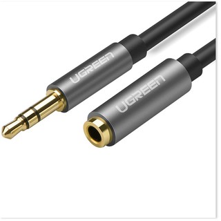 Dây cáp nối dài 3.5mm đầu đực sang 3.5mm đầu cái mạ vàng dài 1.5m UGREEN AV118 10593 - Hàng Chính Hãng