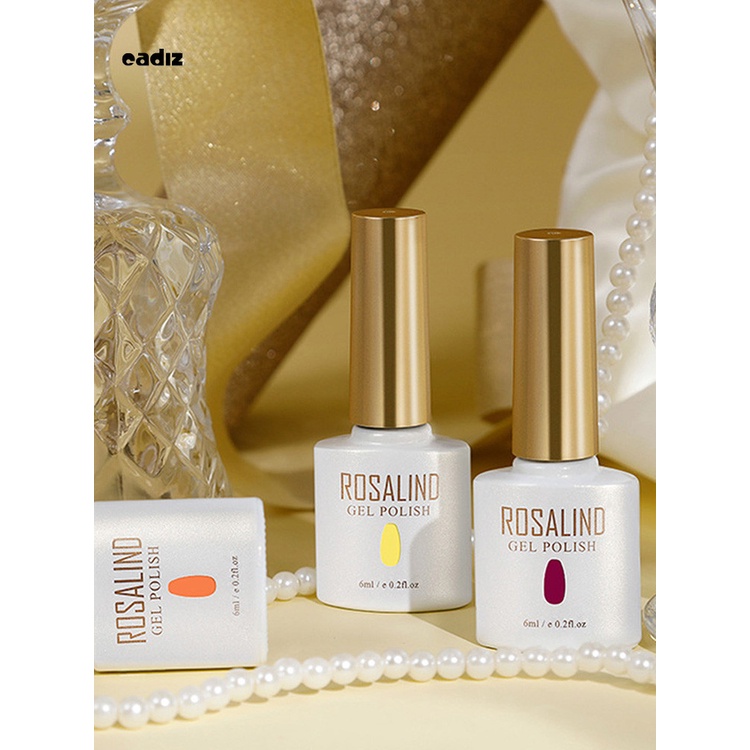 [Hàng mới về] Sơn móng tay gel uv màu sắc thân thiện với da lâu trôi ROSALIND