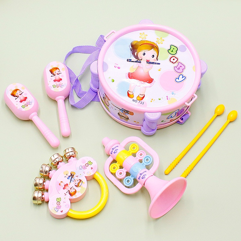 Đồ chơi Xúc xắc Miuukidss 3 in 1 kèm gặm nướu và treo nôi cũi, xe đẩy