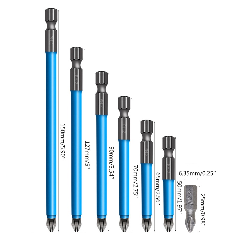 Bộ Đầu Tua Vít Điện Từ Tính Chống Trượt Chuyên Dụng