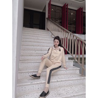 Bộ thể thao umi Hàn mũ khoá