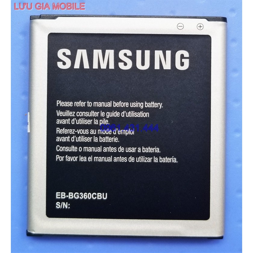 Pin Samsung Galaxy J2 2015 chính hãng | Galaxy J200 |Galaxy G360 G361