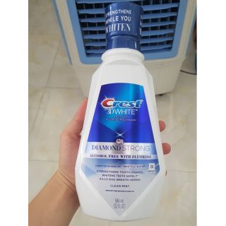 Nước súc miệng Crest 3D White DIAMOND STRONG 946ML