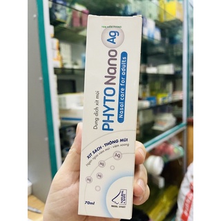 Xịt mũi nano bạc Phyto nano Ag
