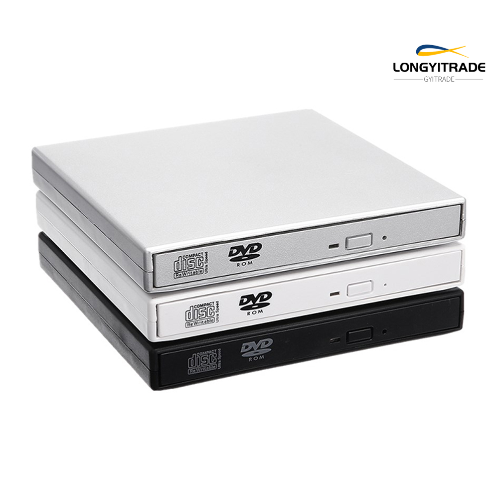 Ổ Đĩa Cd Ghi Âm Usb Dvd 24x Cho Laptop