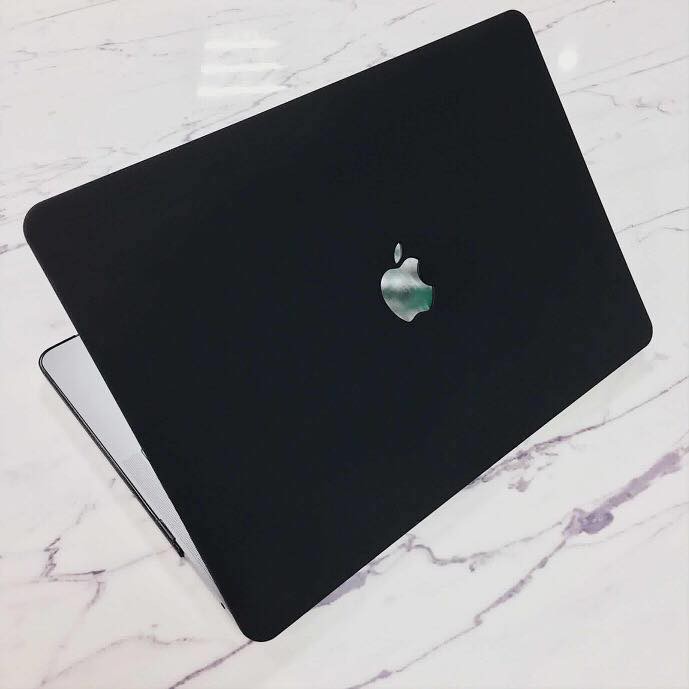 Combo 4in1 Case,Ốp Macbook Màu Đen (Tặng Kèm Miếng Dán Màn Hình,Nút Chống Bụi,Kẹp Chống Gãy Sạc) | BigBuy360 - bigbuy360.vn