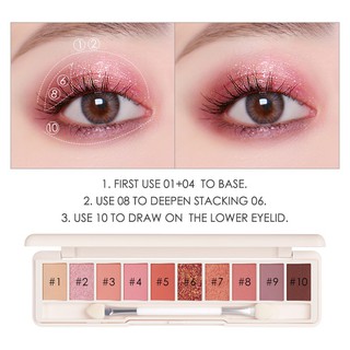 ( mm22 ) ( Hàng sẵn ) Bảng phấn mắt FOCALLURE