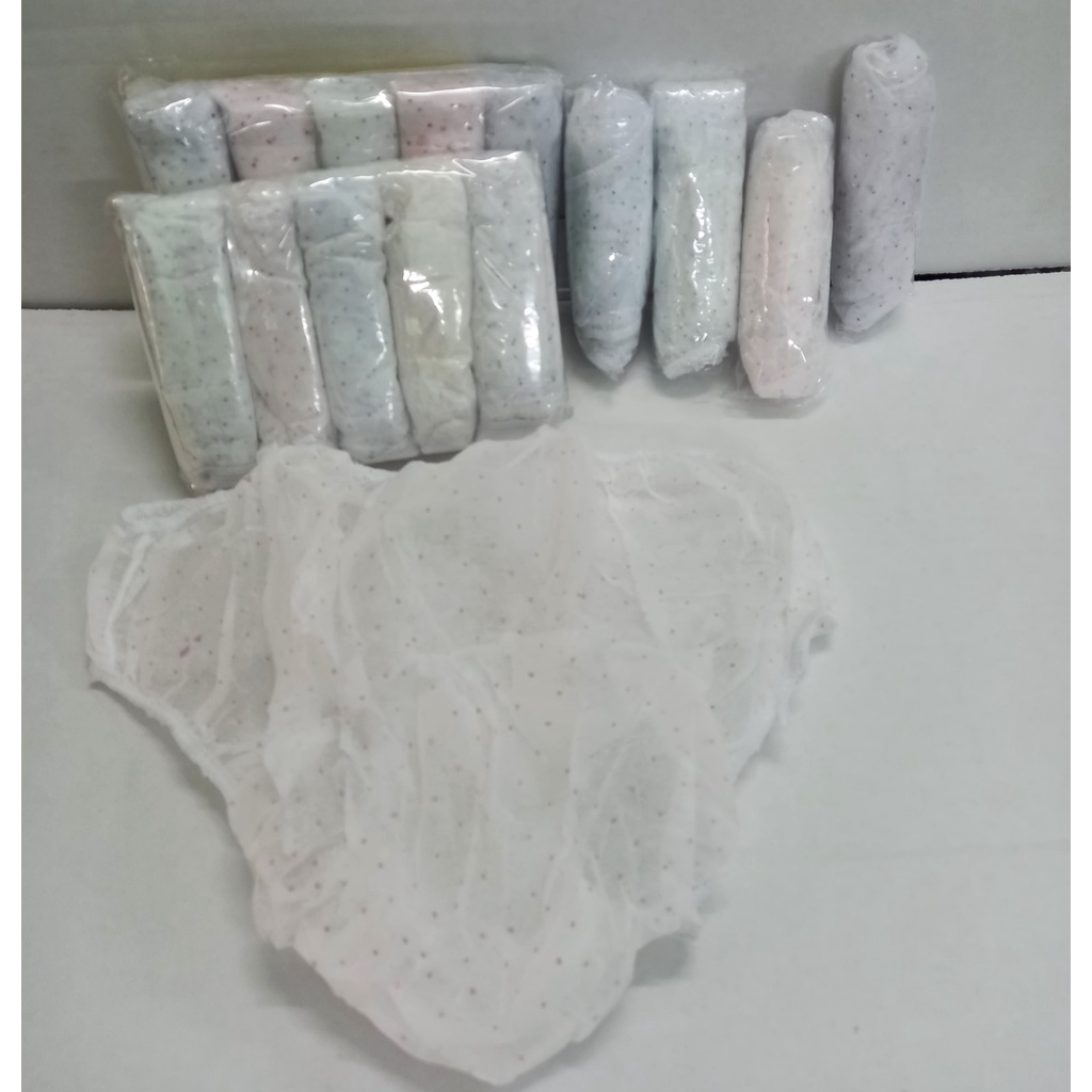 [Size 2xl,3xl,4xl] 06 cái Quần lót giấy Naris dùng 1 lần phù hợp mẹ bầu, Picnic, bơi, đi biển (1gói 6 quần lót)