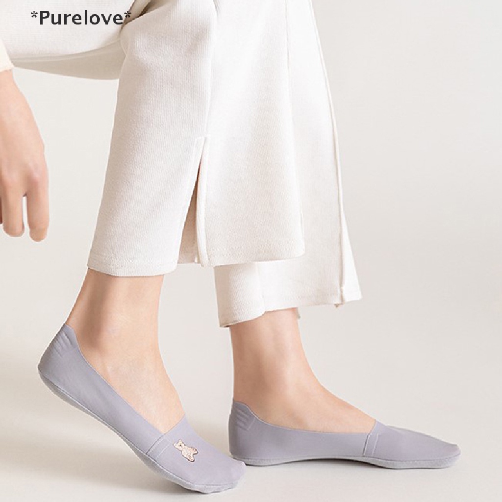 1 Đôi Tất Silicone Siêu Mỏng Chống Trượt Thời Trang Mùa Hè Dành Cho Nữ