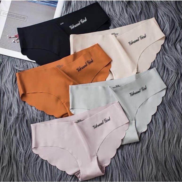 Quần Lót Nữ Đúc Su Viền Sóng Chữ Siêu Mịn (1028) - LADY