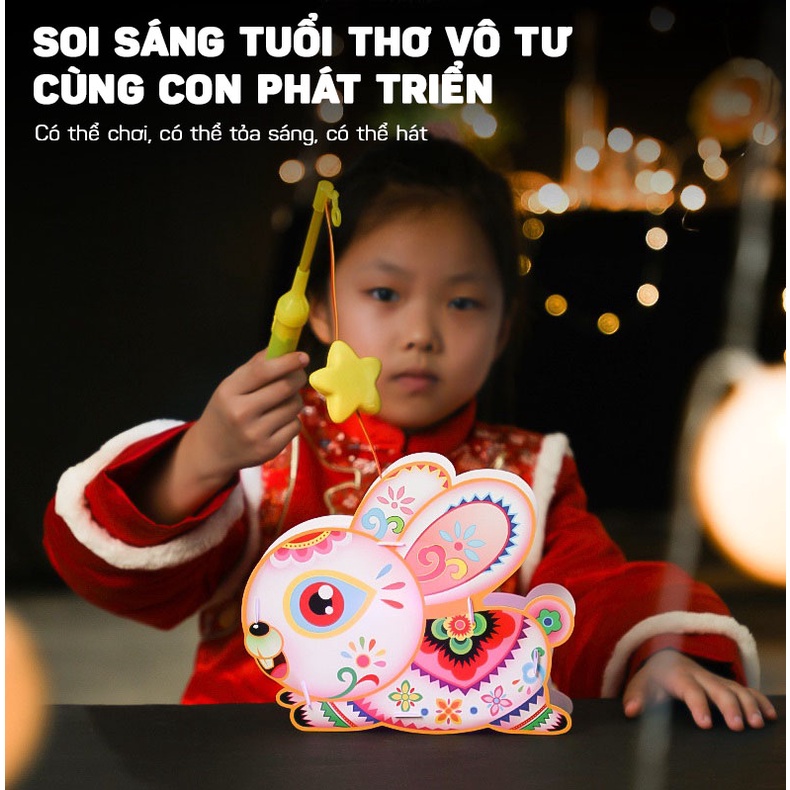 Đèn Lồng Trung Thu Hình Động Vật Đáng Yêu Phát Sáng Cho Bé  HOMESTORE