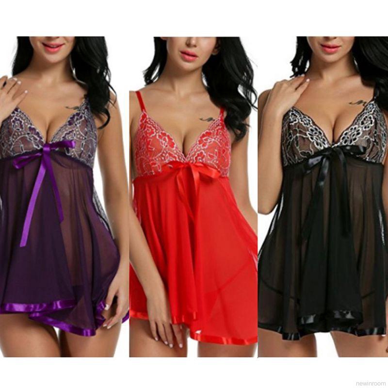 Women Stylish and comfortable lace nightdress