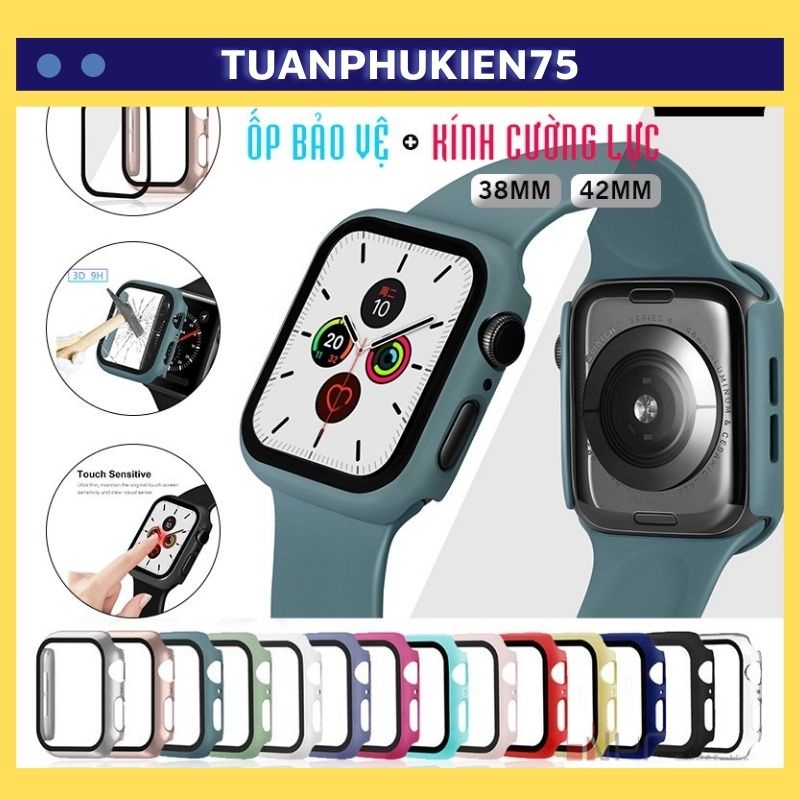 Ốp Ap Watch 🤖 FREESHIP 🤖 Ốp Cường Lực Full Màn Ap Watch 2 In 1 Bảo Vệ Màn hình + Body - Tuấn Phụ Kiện