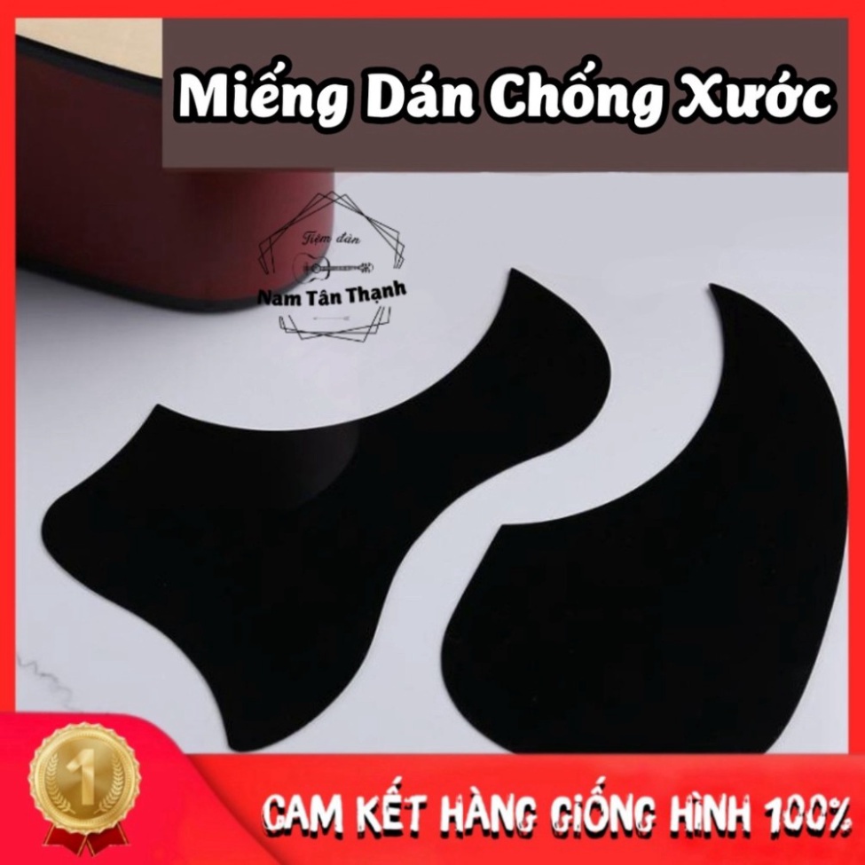 Miếng dán chống trầy, xước GUITAR [ TẶNG PICK FENDER ] 2 mẫu cực NGẦU