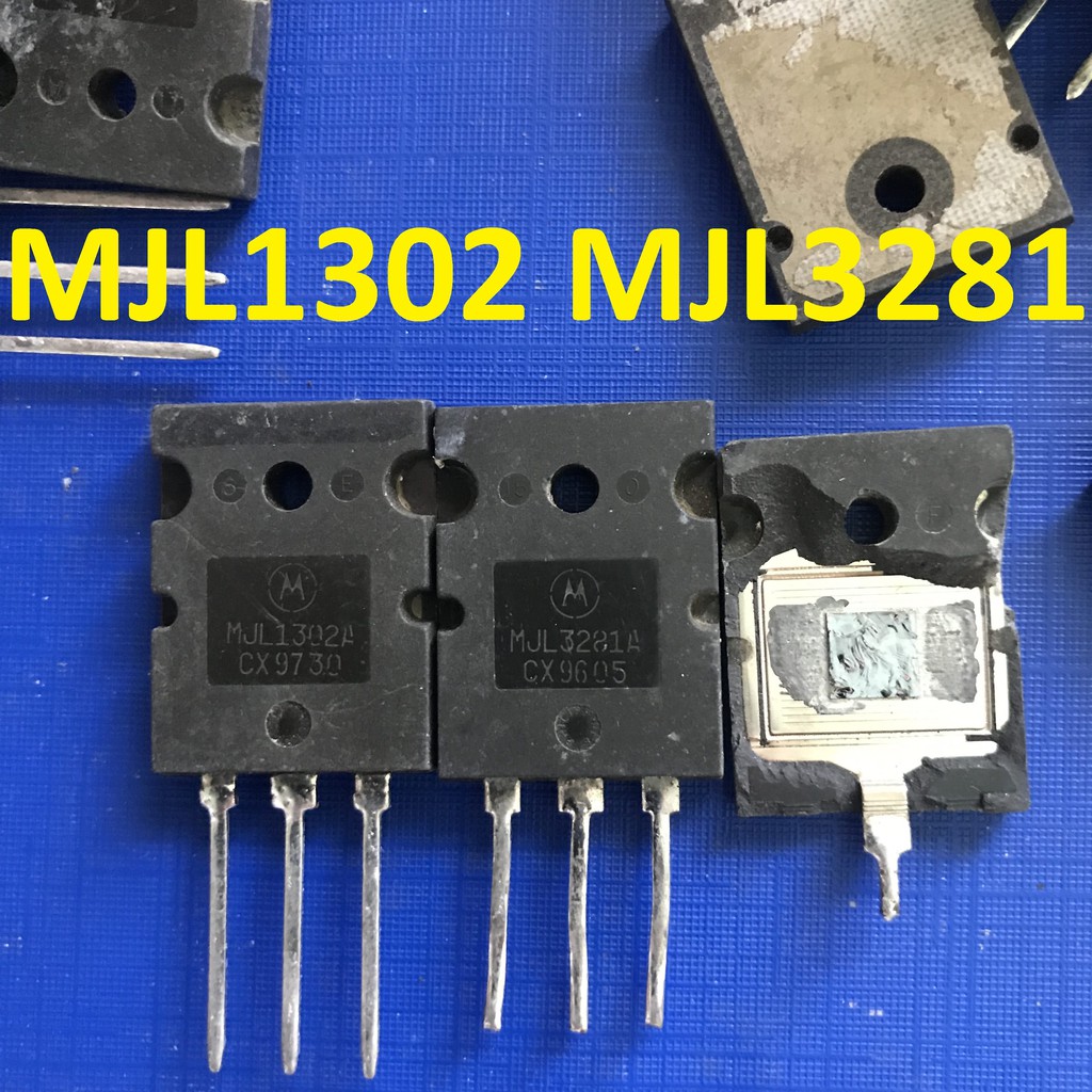 Cặp Transistor MJL1302 MJL3281 15A 260V [ bao sống 100% ]